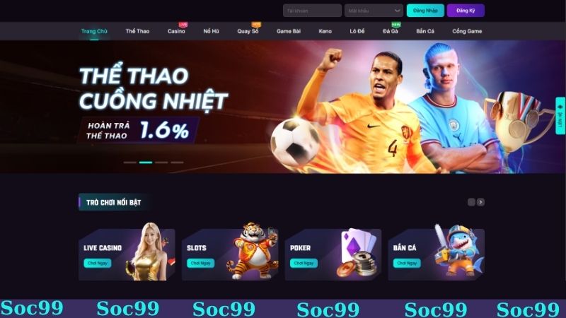 Khám phá nền tảng cá cược Soc99 uy tín ở Việt Nam